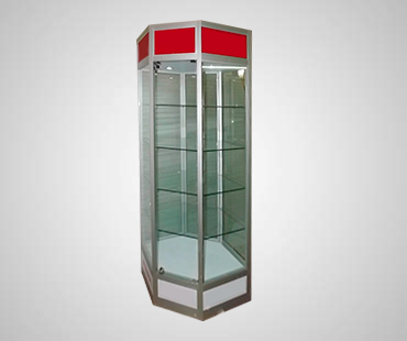 Vitrina Hexagonal