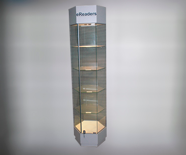 Vitrina HEXAGONAL